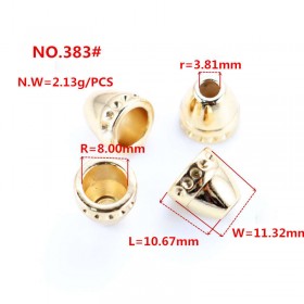 Bronze/Gold/Platinum/Rose Gold/Matte black/White/Glossy black-Alloy End Stopper Bronze/Gold/Platinum/Rose Gold/Matte black/White/Glossy black-Alloy End Stopper