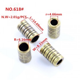 Gold/Bronze/Rose Gold/Glossy black/Platinum/Matte black/White-Alloy End Stopper Gold/Bronze/Rose Gold/Glossy black/Platinum/Matte black/White-Alloy End Stopper