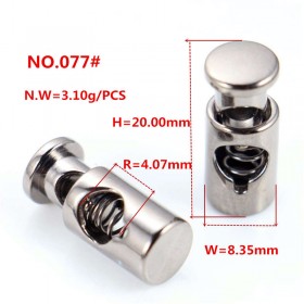 Bronze/Rose Gold/Glossy black/White/Matte black/Gold/Platinum-Alloy Rotundity Spring Buckle Bronze/Rose Gold/Glossy black/White/Matte black/Gold/Platinum-Alloy Rotundity Spring Buckle