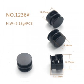 White/Matte black/Gold/Platinum/Rose Gold/Bronze/Glossy black-Alloy Spring Buckle