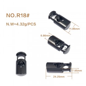 White/Matte black/Gold/Platinum/Rose Gold/Bronze/Glossy black-Alloy Spring Buckle